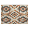 Piper Looms Chantille Aztec ACN1878 Terracotta Machine Washable Area Rug Scatter Main Image