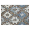 Piper Looms Chantille Aztec ACN1879 Brown Machine Washable Area Rug Scatter Main Image