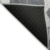 Piper Looms Chantille Aztec ACN1879 Gray Machine Washable Area Rug Backing Image