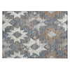 Piper Looms Chantille Aztec ACN1879 Gray Machine Washable Area Rug Scatter Main Image