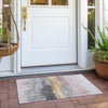 Piper Looms Chantille Modern ACN1880 Blush Machine Washable Area Rug Scatter Outdoor Lifestyle Image Feature