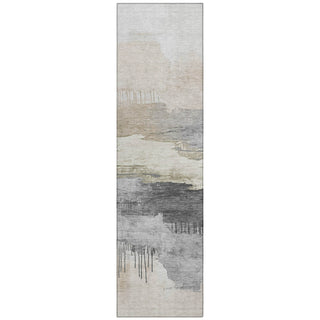 Piper Looms Chantille Modern ACN1880 Ivory Machine Washable Area Rug Runner Main Image