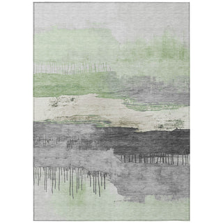 Piper Looms Chantille Modern ACN1880 Mint Machine Washable Area Rug main image