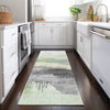 Piper Looms Chantille Modern ACN1880 Mint Machine Washable Area Rug Runner Lifestyle Image Feature
