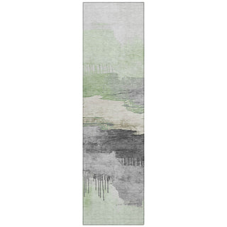 Piper Looms Chantille Modern ACN1880 Mint Machine Washable Area Rug Runner Main Image