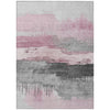 Piper Looms Chantille Modern ACN1880 Pink Machine Washable Area Rug main image