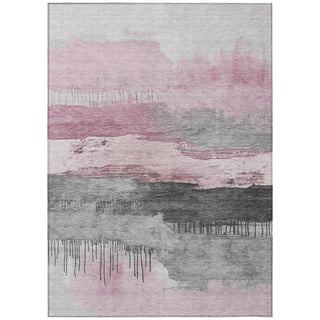 Piper Looms Chantille Modern ACN1880 Pink Machine Washable Area Rug main image