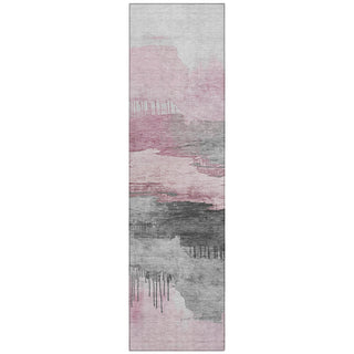 Piper Looms Chantille Modern ACN1880 Pink Machine Washable Area Rug Runner Main Image
