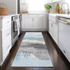 Piper Looms Chantille Modern ACN1880 Sky Machine Washable Area Rug Runner Lifestyle Image Feature