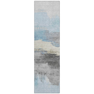 Piper Looms Chantille Modern ACN1880 Sky Machine Washable Area Rug Runner Main Image