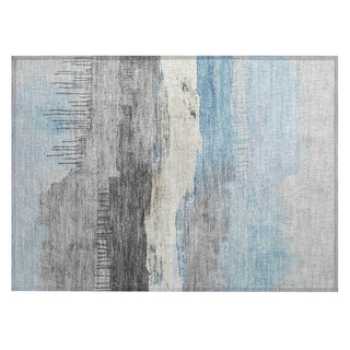 Piper Looms Chantille Modern ACN1880 Sky Machine Washable Area Rug Scatter Main Image
