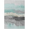 Piper Looms Chantille Modern ACN1880 Teal Machine Washable Area Rug main image