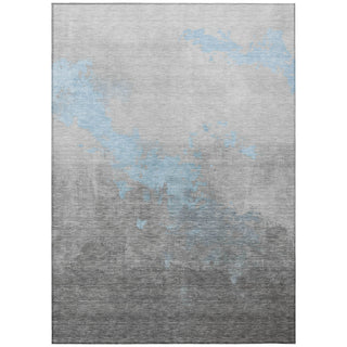 Piper Looms Chantille Modern ACN1881 Blue Machine Washable Area Rug main image