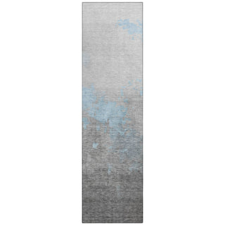 Piper Looms Chantille Modern ACN1881 Blue Machine Washable Area Rug Runner Main Image