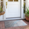 Piper Looms Chantille Modern ACN1881 Blue Machine Washable Area Rug Scatter Outdoor Lifestyle Image Feature