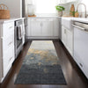 Piper Looms Chantille Modern ACN1881 Gold Machine Washable Area Rug Runner Lifestyle Image Feature