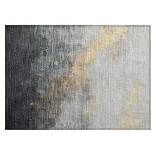 Piper Looms Chantille Modern ACN1881 Gold Machine Washable Area Rug Scatter Main Image