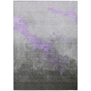 Piper Looms Chantille Modern ACN1881 Lavender Machine Washable Area Rug main image