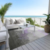 Piper Looms Chantille Modern ACN1881 Lavender Machine Washable Area Rug Outdoor Lifestyle Image Feature