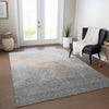 Piper Looms Chantille Modern ACN1881 Peach Machine Washable Area Rug Lifestyle Image Feature