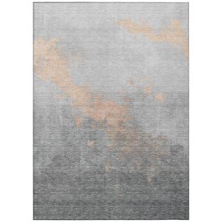 Piper Looms Chantille Modern ACN1881 Peach Machine Washable Area Rug main image