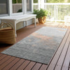 Piper Looms Chantille Modern ACN1881 Peach Machine Washable Area Rug Runner Outdoor Lifestyle Image Feature