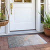 Piper Looms Chantille Modern ACN1881 Peach Machine Washable Area Rug Scatter Outdoor Lifestyle Image Feature