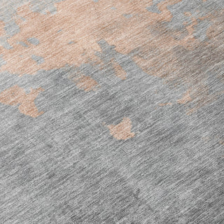 Piper Looms Chantille Modern ACN1881 Peach Machine Washable Area Rug Swatch Image