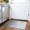 Piper Looms Chantille Modern ACN1881 Teal Machine Washable Area Rug Scatter Lifestyle Image Feature