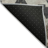 Piper Looms Chantille Aztec ACN1882 Beige Machine Washable Area Rug Backing Image