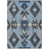 Piper Looms Chantille Aztec ACN1882 Blue Machine Washable Area Rug main image