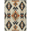 Piper Looms Chantille Aztec ACN1882 Ivory Machine Washable Area Rug main image