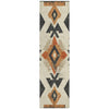 Piper Looms Chantille Aztec ACN1882 Ivory Machine Washable Area Rug Runner Main Image