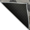 Piper Looms Chantille Aztec ACN1882 Taupe Machine Washable Area Rug Backing Image