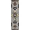 Piper Looms Chantille Aztec ACN1882 Taupe Machine Washable Area Rug Runner Main Image