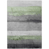 Piper Looms Chantille Stripes ACN1883 Aloe Machine Washable Area Rug main image