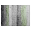 Piper Looms Chantille Stripes ACN1883 Aloe Machine Washable Area Rug Scatter Main Image
