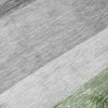 Piper Looms Chantille Stripes ACN1883 Aloe Machine Washable Area Rug Swatch Image