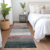 Piper Looms Chantille Stripes ACN1883 Blush Machine Washable Area Rug Runner Lifestyle Image Feature