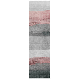 Piper Looms Chantille Stripes ACN1883 Blush Machine Washable Area Rug Runner Main Image