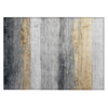 Piper Looms Chantille Stripes ACN1883 Gold Machine Washable Area Rug Scatter Main Image