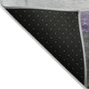 Piper Looms Chantille Stripes ACN1883 Lavender Machine Washable Area Rug Backing Image