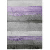 Piper Looms Chantille Stripes ACN1883 Lavender Machine Washable Area Rug main image
