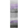 Piper Looms Chantille Stripes ACN1883 Lavender Machine Washable Area Rug Runner Main Image