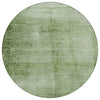 Piper Looms Chantille Modern ACN1884 Aloe Machine Washable Area Rug Round Main Image