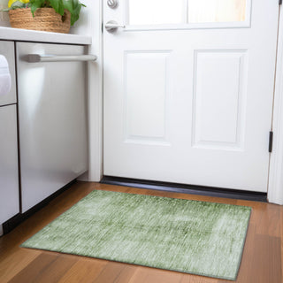 Piper Looms Chantille Modern ACN1884 Aloe Machine Washable Area Rug Scatter Lifestyle Image Feature