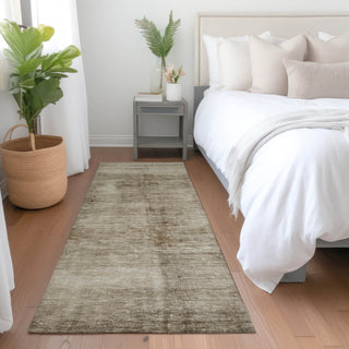 Piper Looms Chantille Modern ACN1884 Beige Machine Washable Area Rug Runner Lifestyle Image Feature