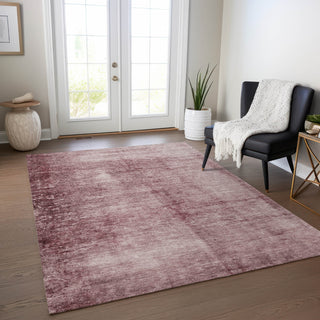 Piper Looms Chantille Modern ACN1884 Blush Machine Washable Area Rug Lifestyle Image Feature
