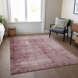 Piper Looms Chantille Modern ACN1884 Blush Machine Washable Area Rug Lifestyle Image Feature