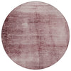 Piper Looms Chantille Modern ACN1884 Blush Machine Washable Area Rug Round Main Image